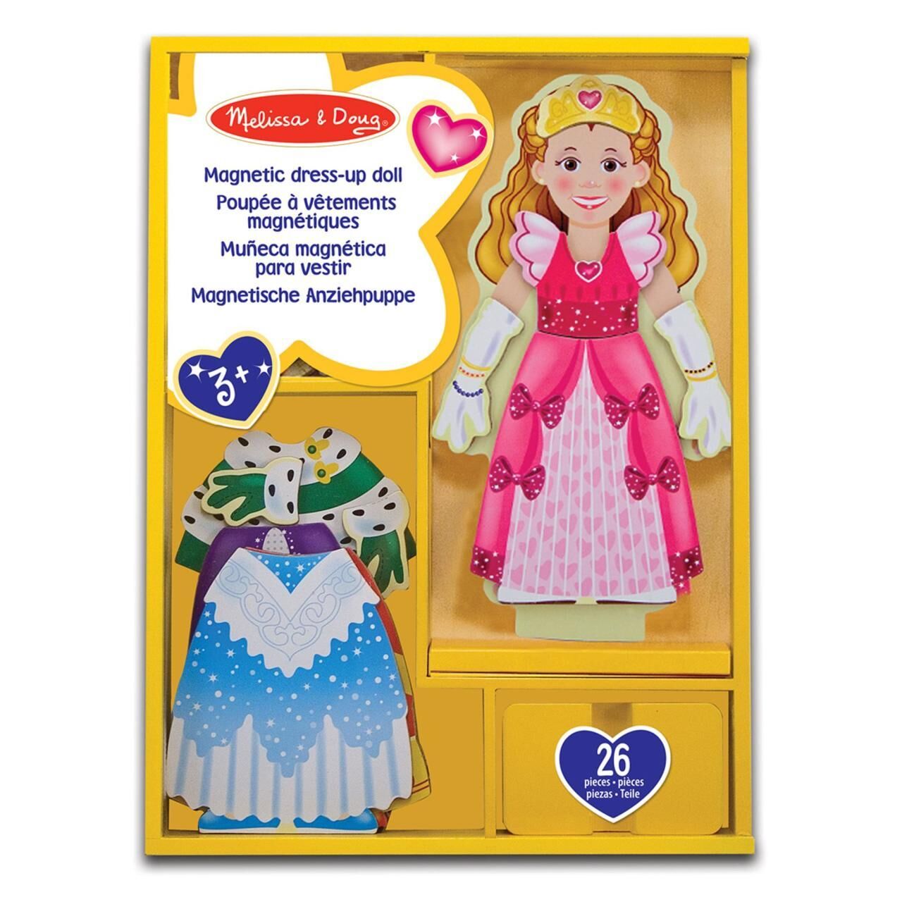 Melissa&Doug Ahşap Mıknatıslı Giydirme - Prenses Elise