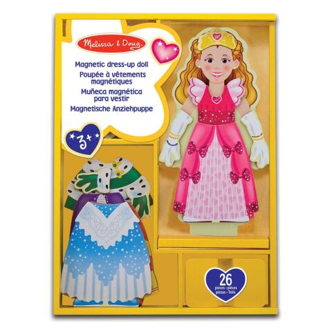 Melissa&Doug Ahşap Mıknatıslı Giydirme - Prenses Elise