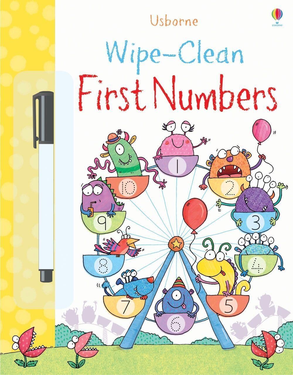 Wipe-clean First Numbers - Usborne Publishing