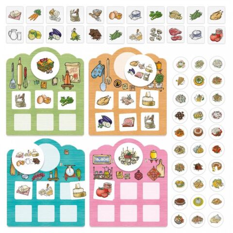 Headu Memo Chef Loto - 4+ Yaş Eğlenceli Grup Oyunu