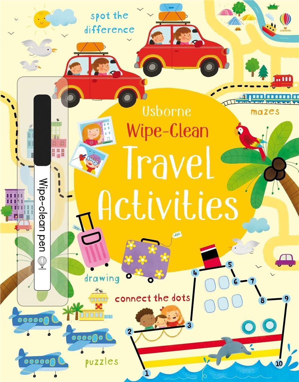 Wipe-Clean: Travel Activities - Usborne Publishing