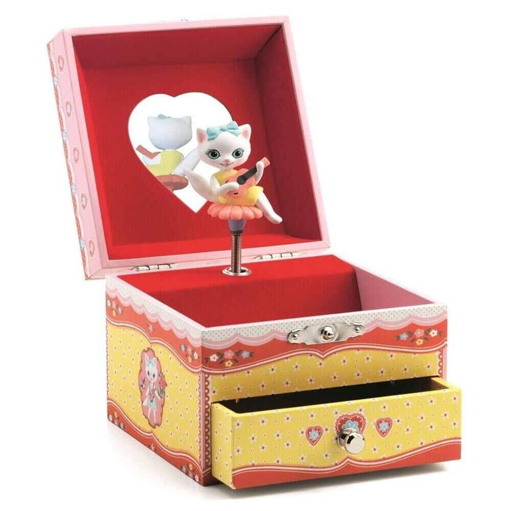 Djeco Müzik Kutusu Cats Song / Musical Jewellery Box