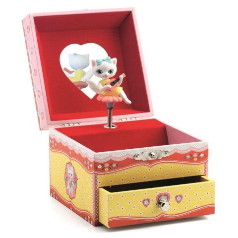 Djeco Müzik Kutusu Cats Song / Musical Jewellery Box