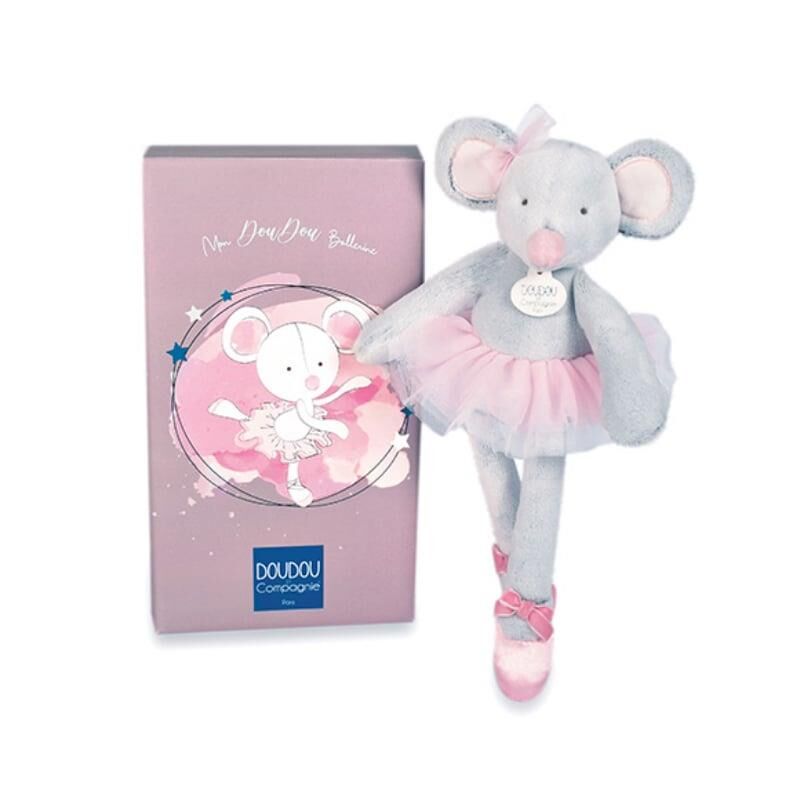 Doudou Gri Balerin Fare 30 cm