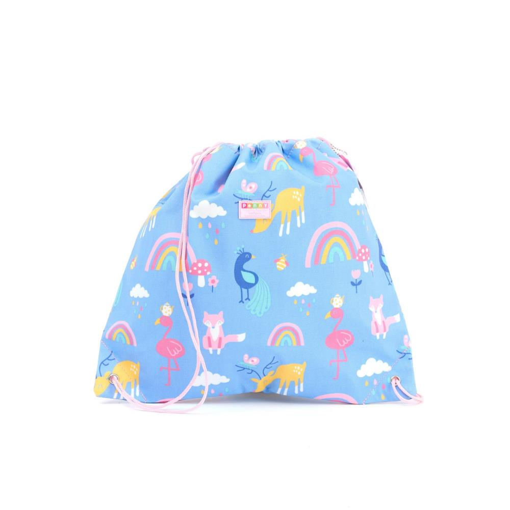 Penny Scallan İpli Büzgülü Çanta / Rainbow Days