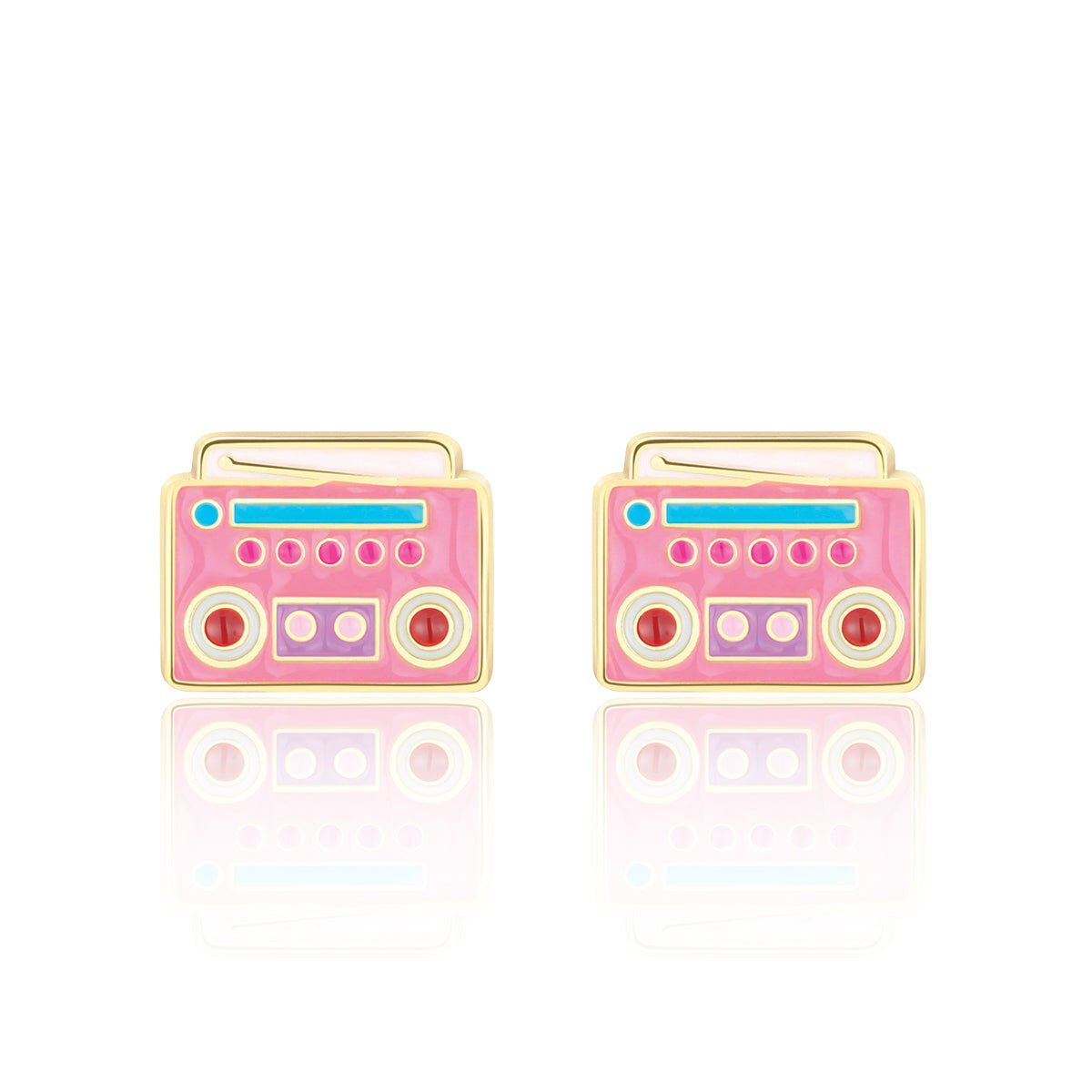 Cutie Studs / Küpe- Boom Box Beats