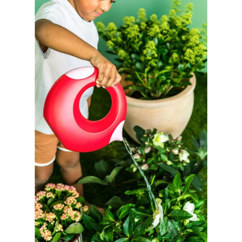 Quut Cana Çift Taraflı Çocuk Sulama Kabı / Large / Cherry