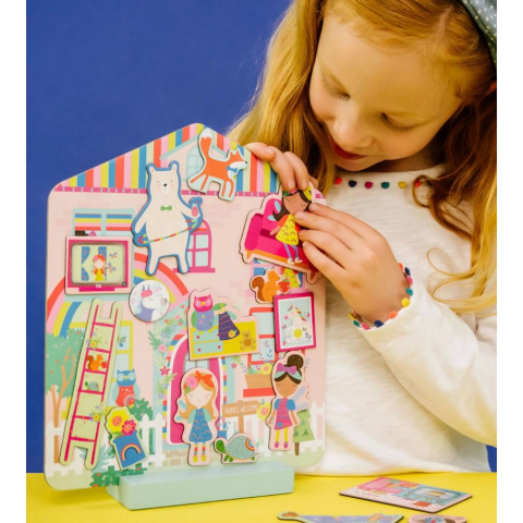 Floss & Rock Mıknatıslı Ev Giydirme Seti / Rainbow Fairy