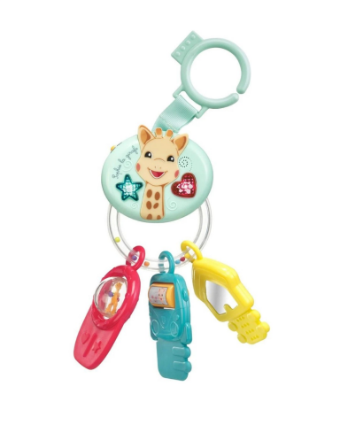 Sophie la Girafe - Lights & Sound Sesli ve Işıklı Anahtar Çıngırak