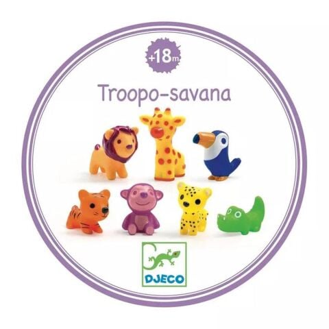 Djeco Hayvan Figürleri / Safari - Troppo Savanna