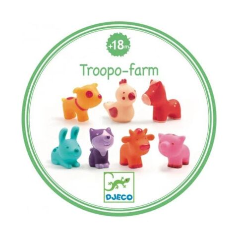 Djeco Hayvan Figürleri / Çiftlik - Troppo Farm