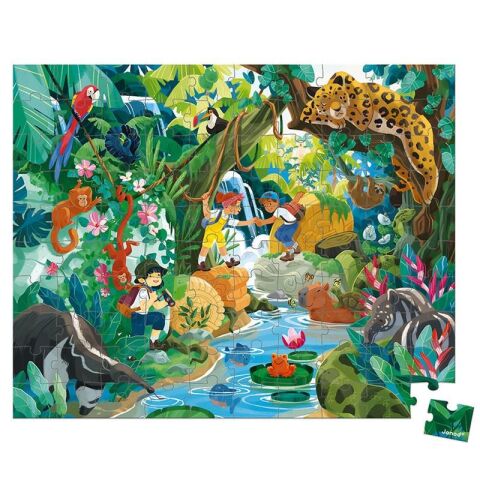 Janod 100 Parça Puzzle Inka Macerası