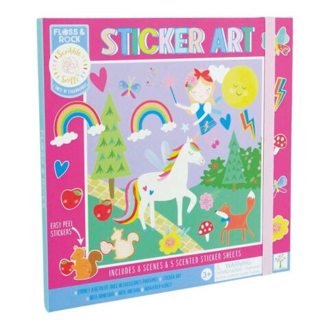 Floss & Rock Kokulu Sticker Aktivite Kitabı / Rainbow Fairy