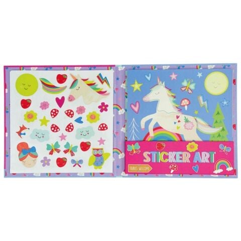 Floss & Rock Kokulu Sticker Aktivite Kitabı / Rainbow Fairy