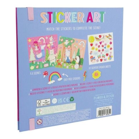 Floss & Rock Kokulu Sticker Aktivite Kitabı / Rainbow Fairy