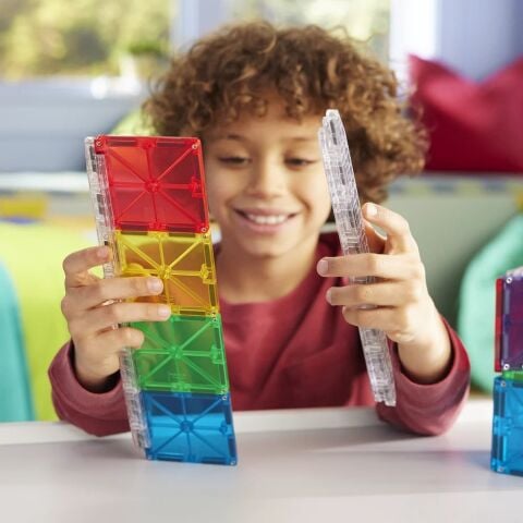 Magna-Tiles - Rail Racer Ray Paketi - 8 Parça