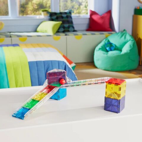 Magna-Tiles - Rail Racer Ray Paketi - 8 Parça