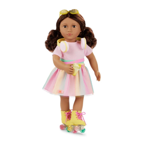 Our Generation Kıyafet - Deluxe Rollerblades & Lemonade