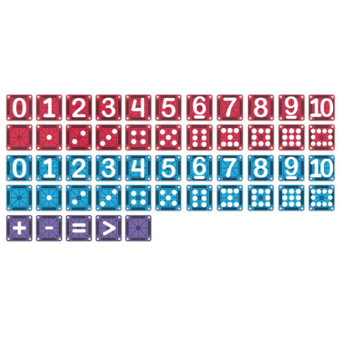 Magna-Tiles - Learn Numbers Manyetik Bloklar - 56 Parça