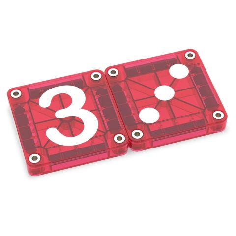 Magna-Tiles - Learn Numbers Manyetik Bloklar - 56 Parça