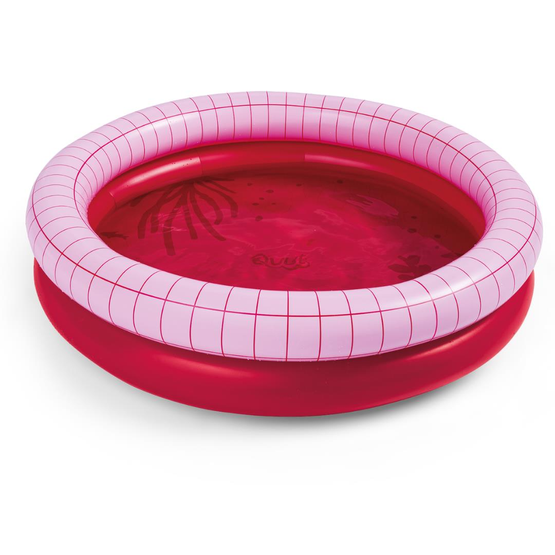 Quut Dippy Şişme Çocuk Yüzme Havuzu / Çap 120 cm /Cherry
