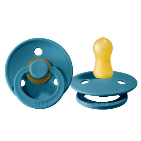 Bibs Colour Kauçuk Emzik - Dark Teal - 0-6 Ay