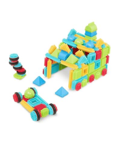 Battat - Bristle Blocks Yapı Oyuncakları - Basic Builder Set - 112 Parça
