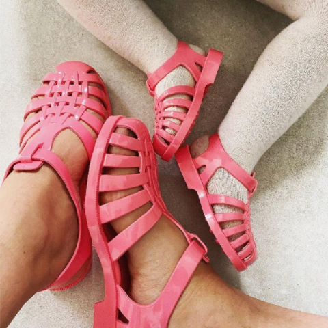 Meduse Sun Bonbon Sandals - Sandalet Pembe