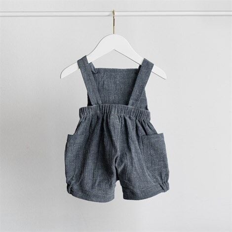 Merli&Rose Şile Bezi Salopet | Denim