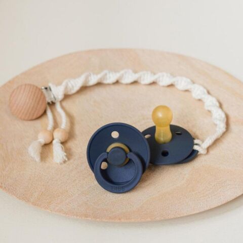 Bibs Colour Kauçuk Emzik (0-6 Ay) // Deep Space