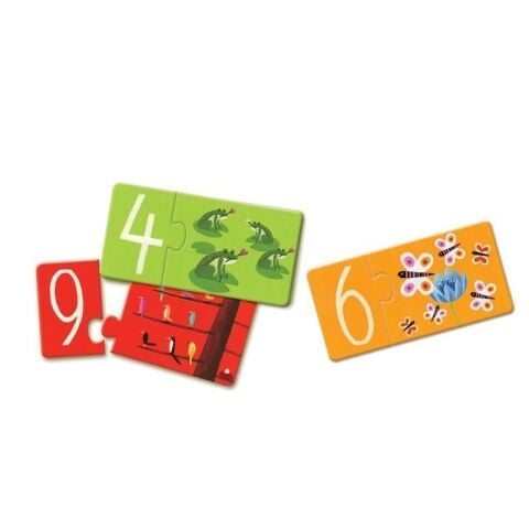 Djeco İkili Puzzle / Duo Numbers