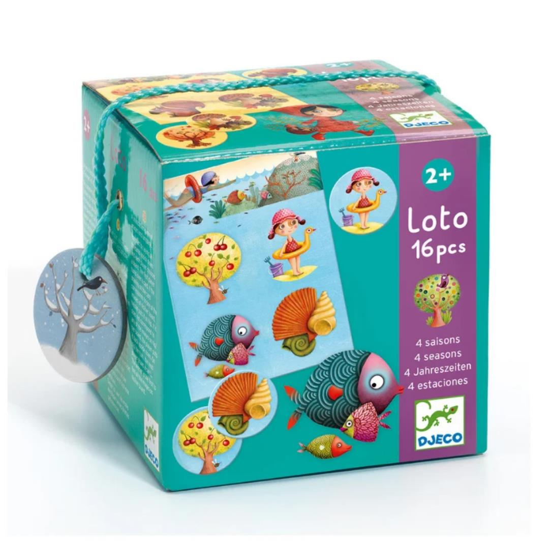 Djeco Tombala Oyunları - Lotto 4 Seasons