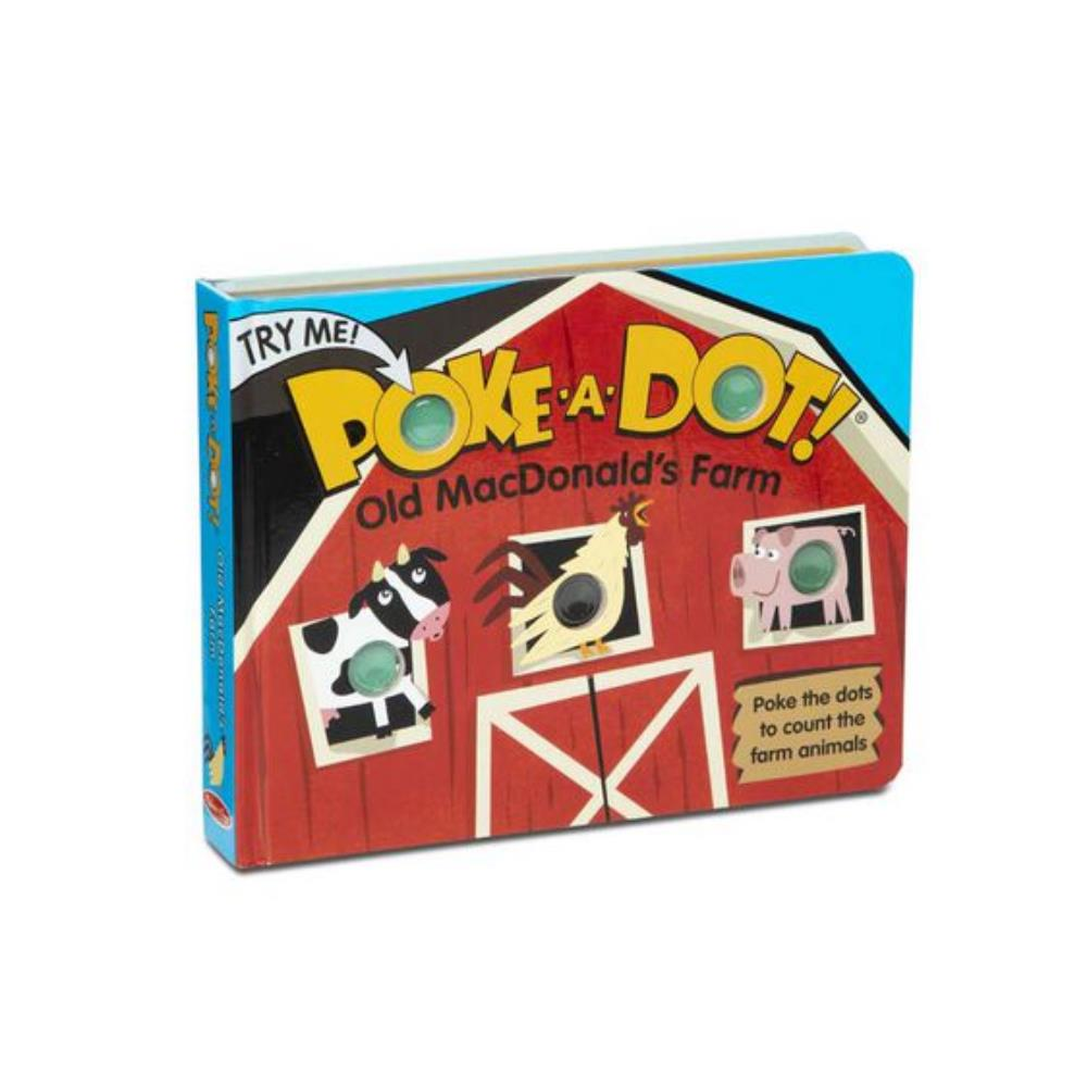 Melissa & Doug Poke-A-Dot - İnteraktif Kitap - Old MacDonald's Farm