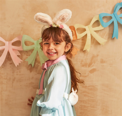 Meri Meri - Peluş Tavşan Kulakları Ve Kuyruk Seti