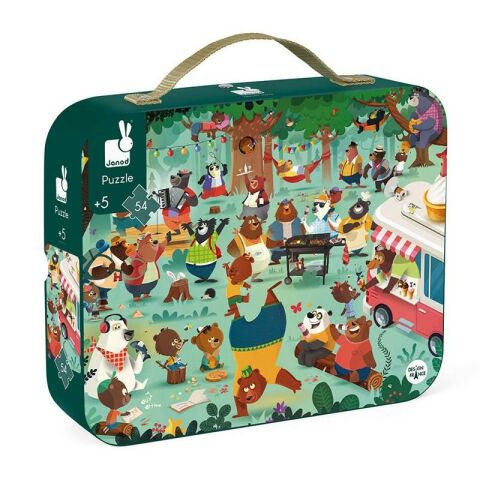 54 Parça Puzzle Ayıcık Ailesi