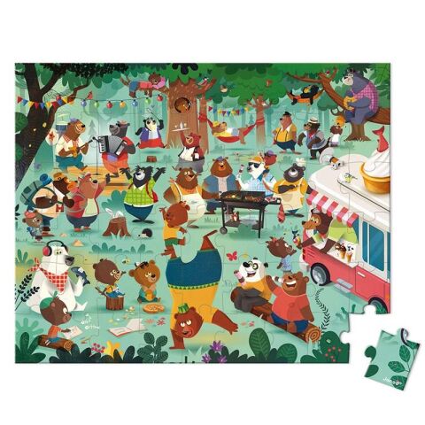 54 Parça Puzzle Ayıcık Ailesi