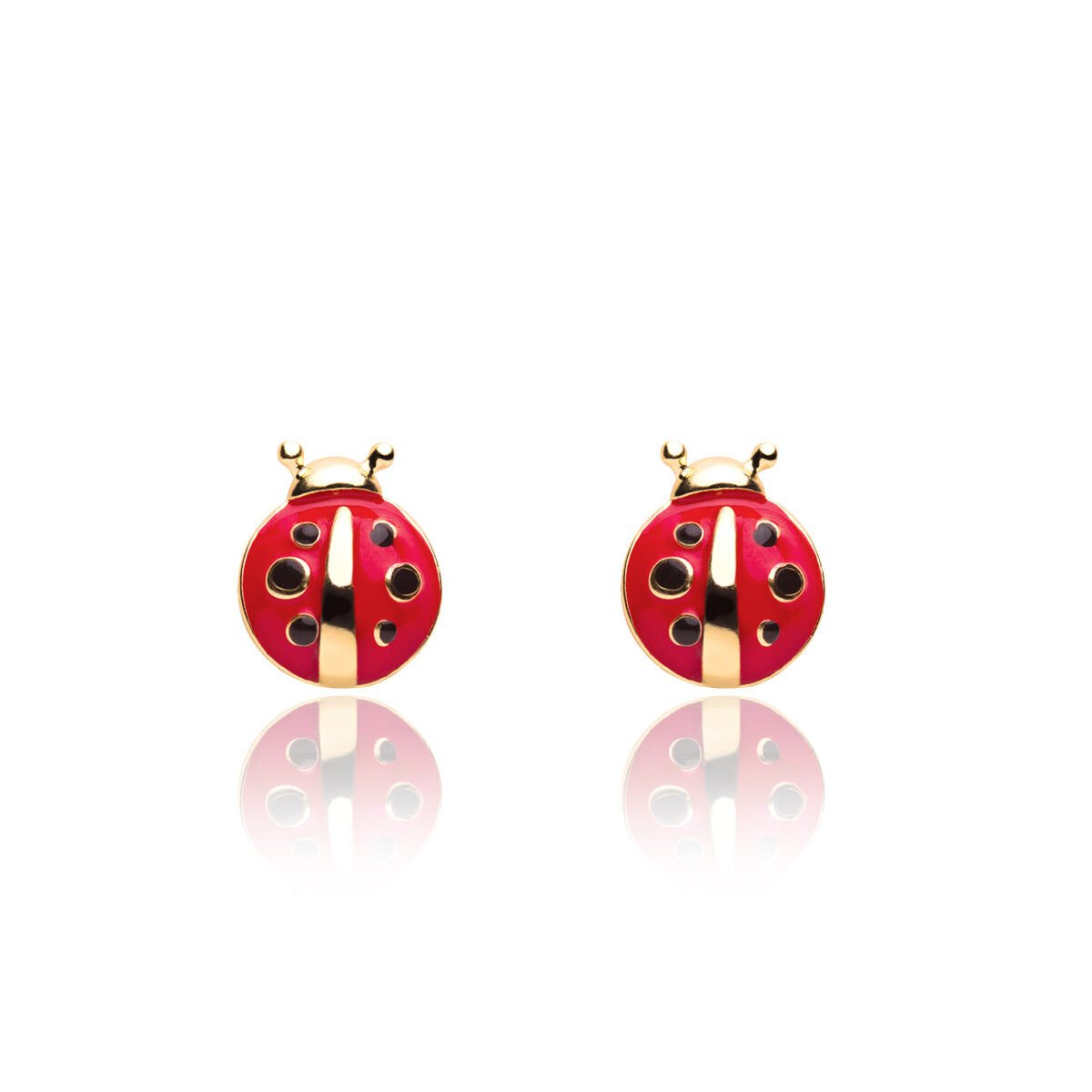 Cutie Studs / Küpe- Little Ladybug