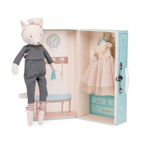 Moulin Roty - Küçük Valiz Gardırop - Kedi