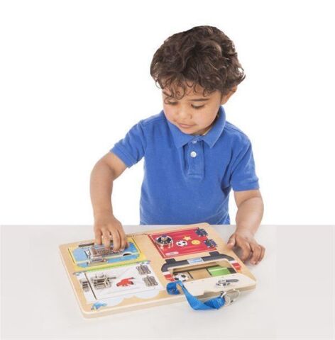Melissa&Doug Ahşap Kilit ve Çilingir Tahtası