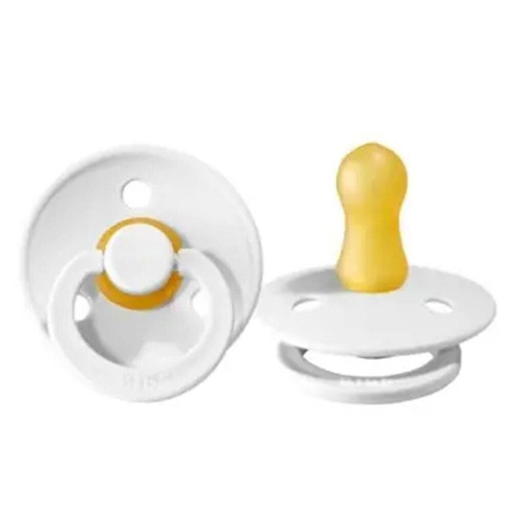 Bibs Colour Kauçuk Emzik - Ivory - 6-18 Ay