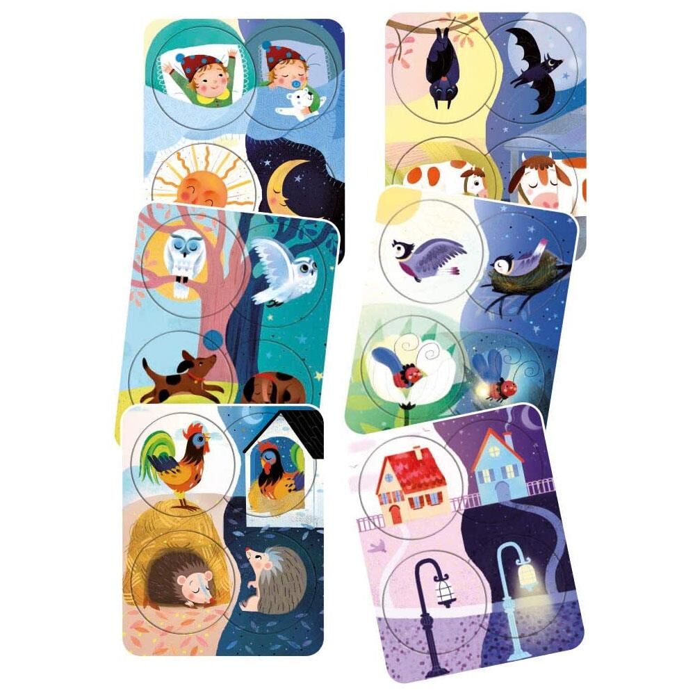 Clementoni Little Match Puzzle - Gece ve Gündüz