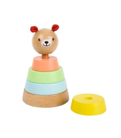 Classic World Ahşap Sıralama Oyuncağı - Bear Tower