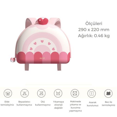 Zoyzoii Fruit Serisi Sırt Çantası - Strawberry