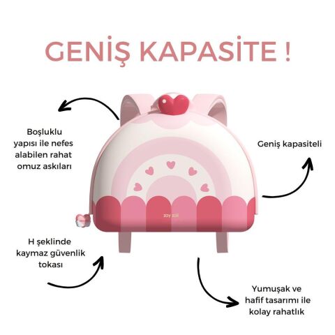 Zoyzoii Fruit Serisi Sırt Çantası - Strawberry