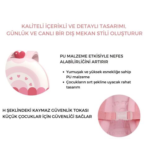 Zoyzoii Fruit Serisi Sırt Çantası - Strawberry