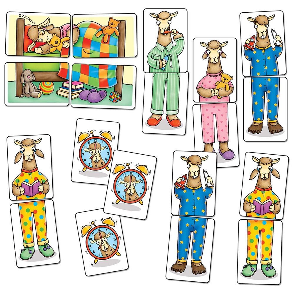 Orchard Llamas in Pyjamas (Pijamalı Lamalar - Eşleştirme Oyunu)