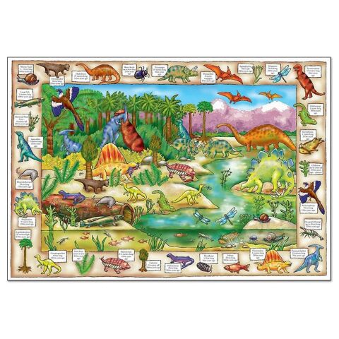 Orchard Toys Dinosaur Discovery Puzzle (Dinozorların Dünyası)