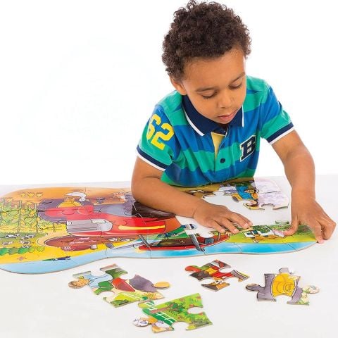 Orchard Toys Big Tractor Puzzle 3-6 Yaş 25 Parçalı Yapboz