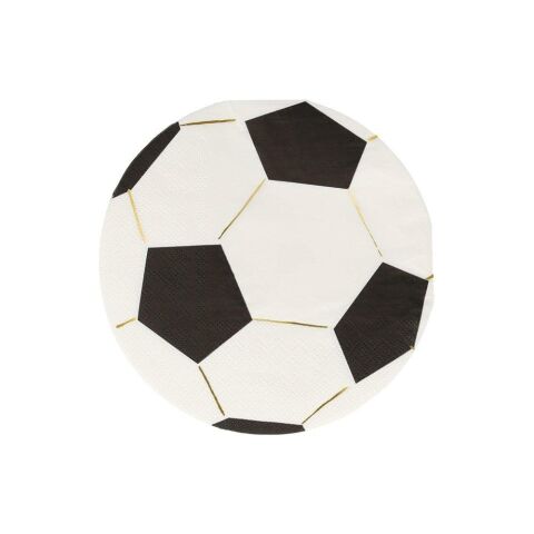 Meri Meri - Soccer Napkins - Futbol Peçeteler - 16'Lı