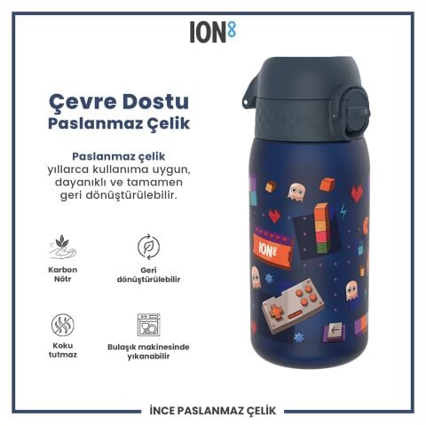 Ion8 - Çocuk Suluk - Oyuncu - 350 ml - Sızdırmaz - BPA İçermeyen
